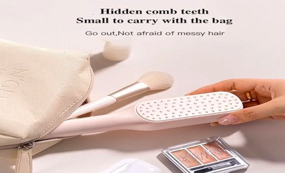 Self Easy Clean Hair Brush One Pull Clean Hair Brush Hair Dressing Comb Anti-Static Massage Comb