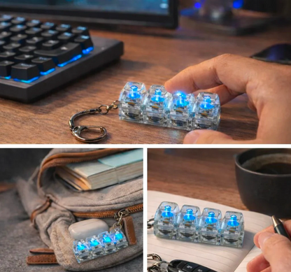 Keyboard Fidget Keychain